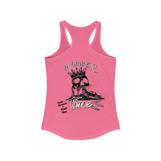 Hammer Time Tank Top Hot Pink