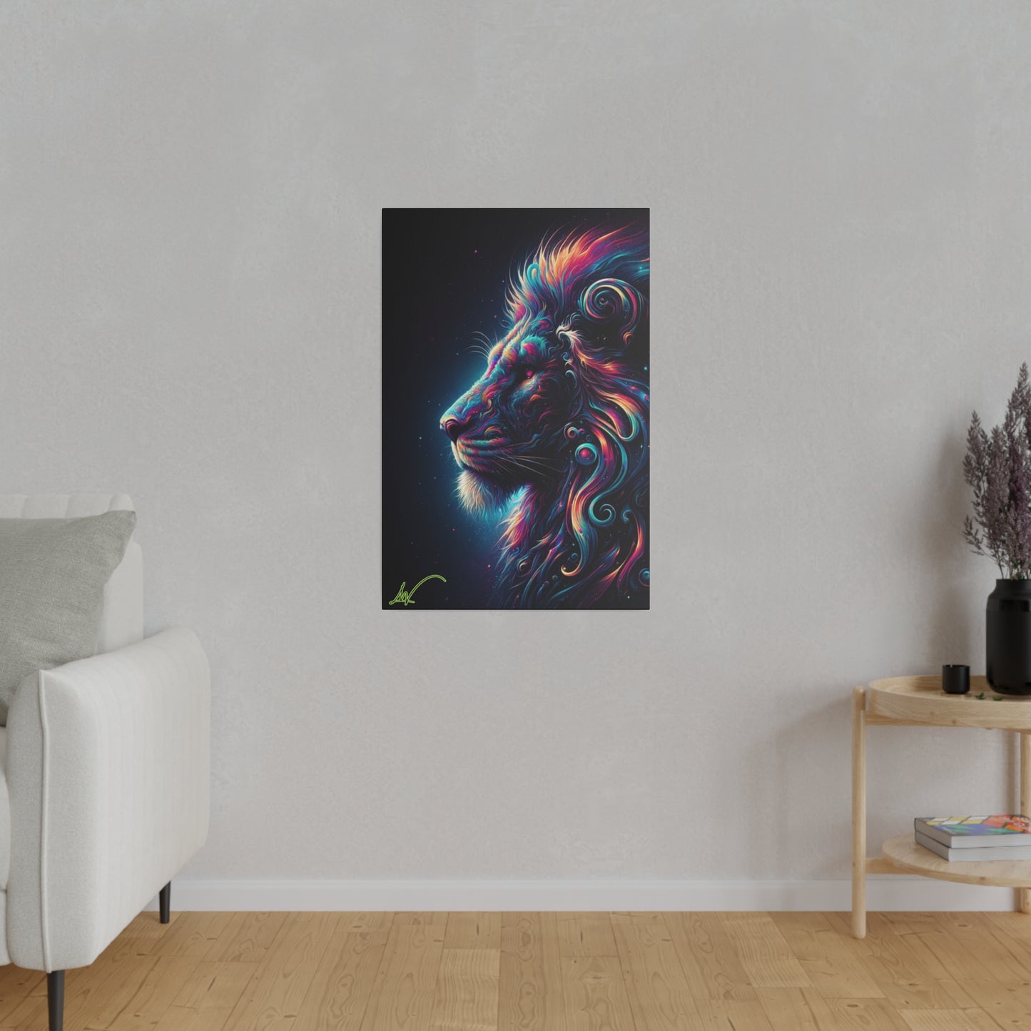 Mystic King Canvas (Vertical)