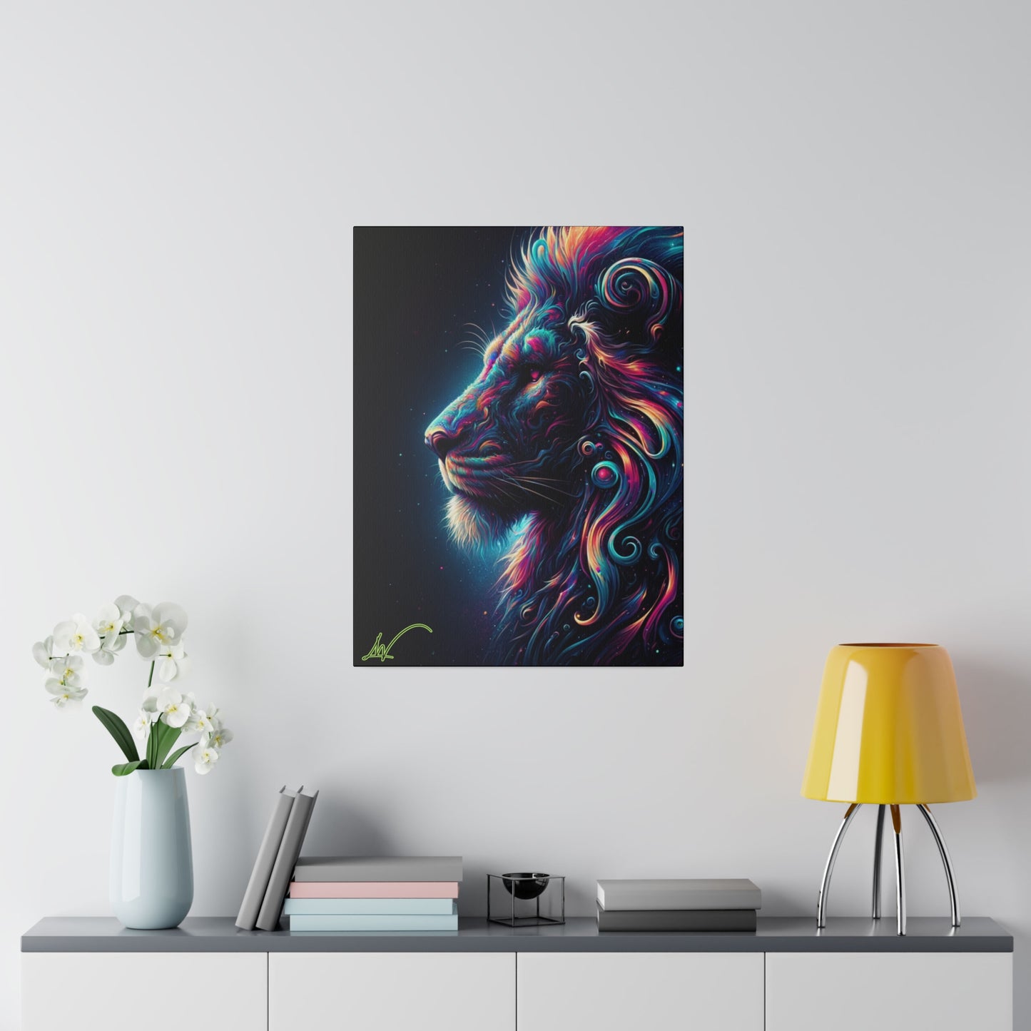 Mystic King Canvas (Vertical)