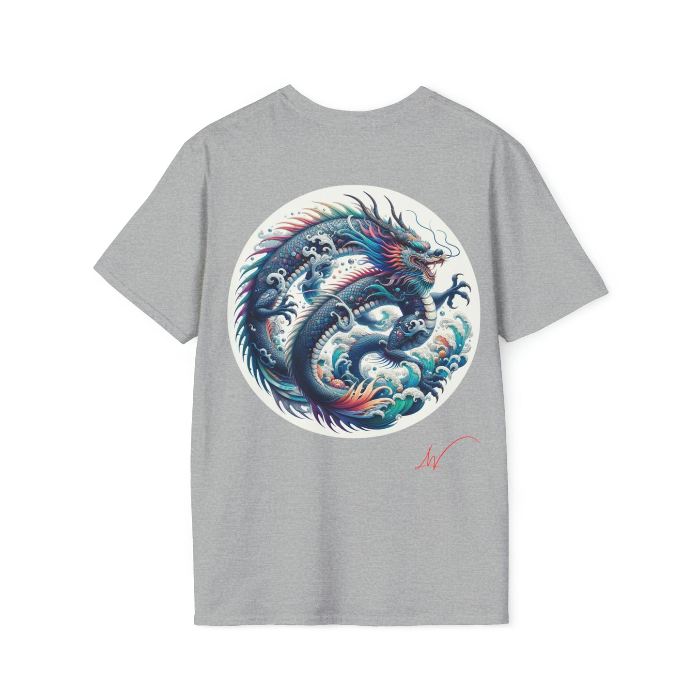 Aqua Serpent Majesty T-Shirt