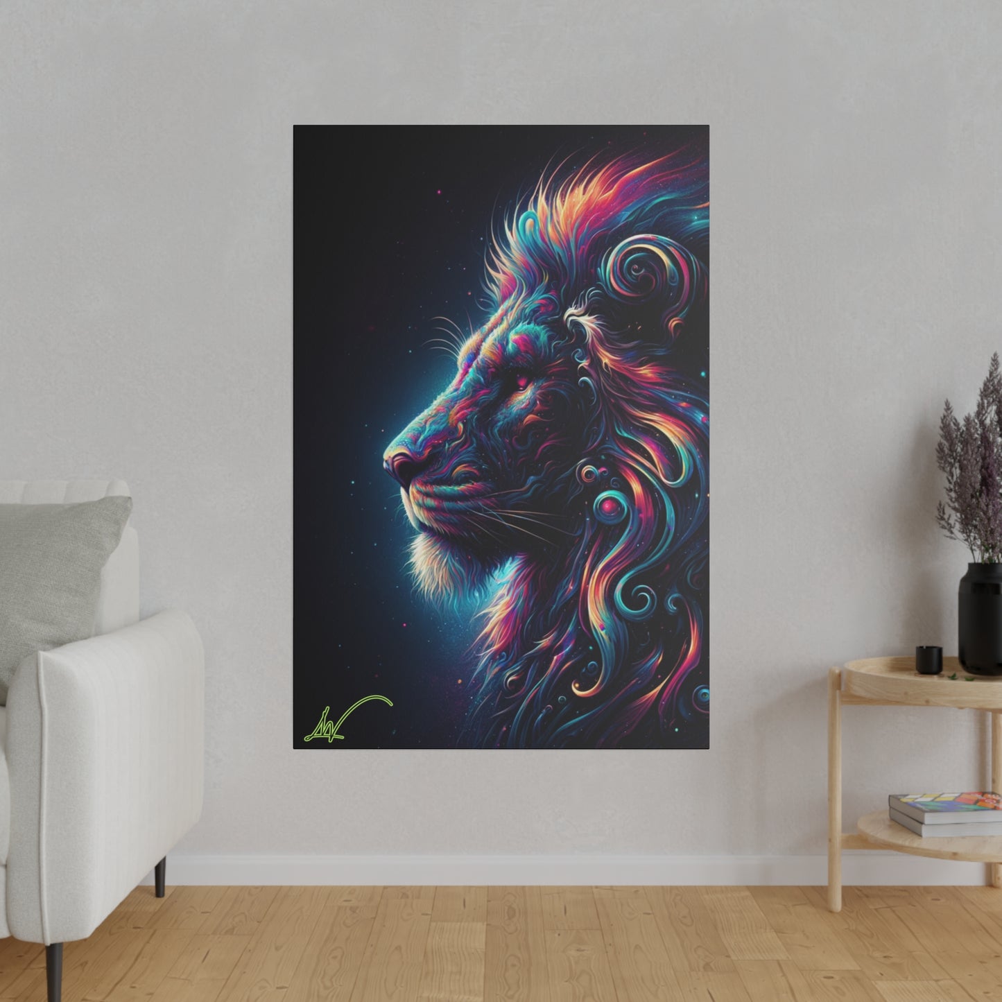 Mystic King Canvas (Vertical)