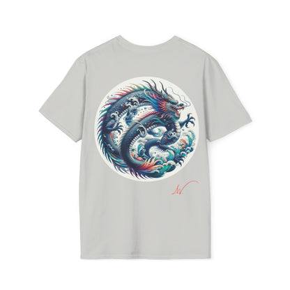 Aqua Serpent Majesty T-Shirt