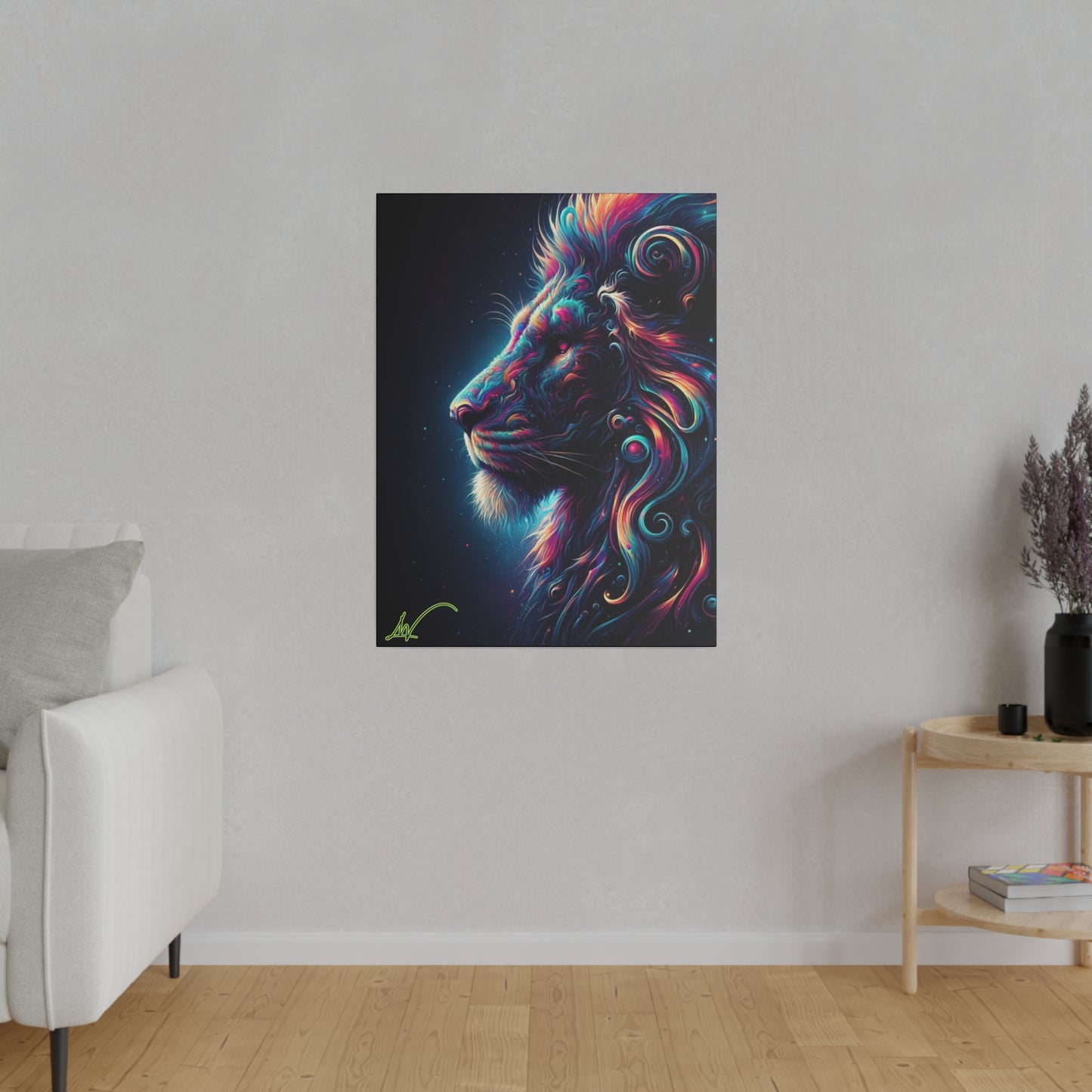 Mystic King Canvas (Vertical)