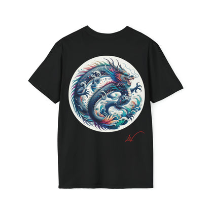 Aqua Serpent Majesty T-Shirt