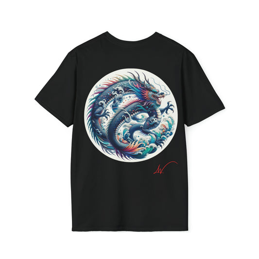 Aqua Serpent Majesty T-Shirt