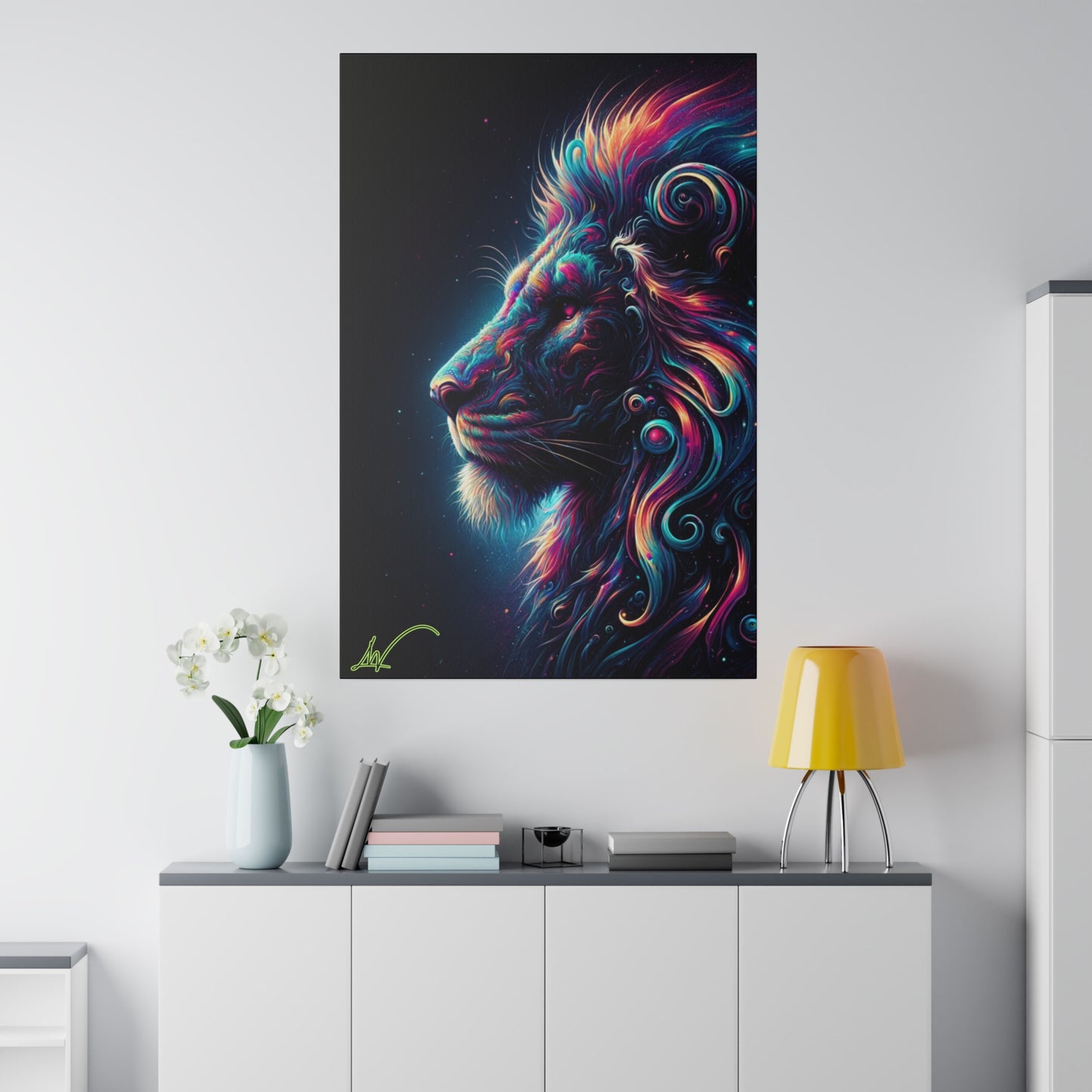 Mystic King Canvas (Vertical)