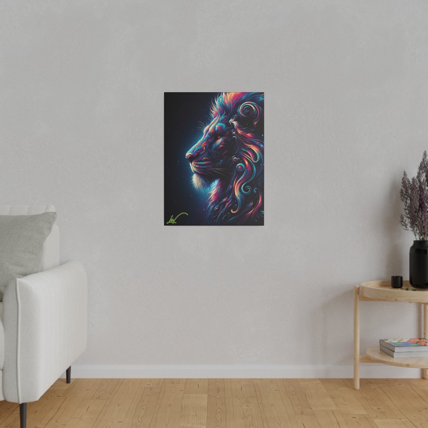 Mystic King Canvas (Vertical)