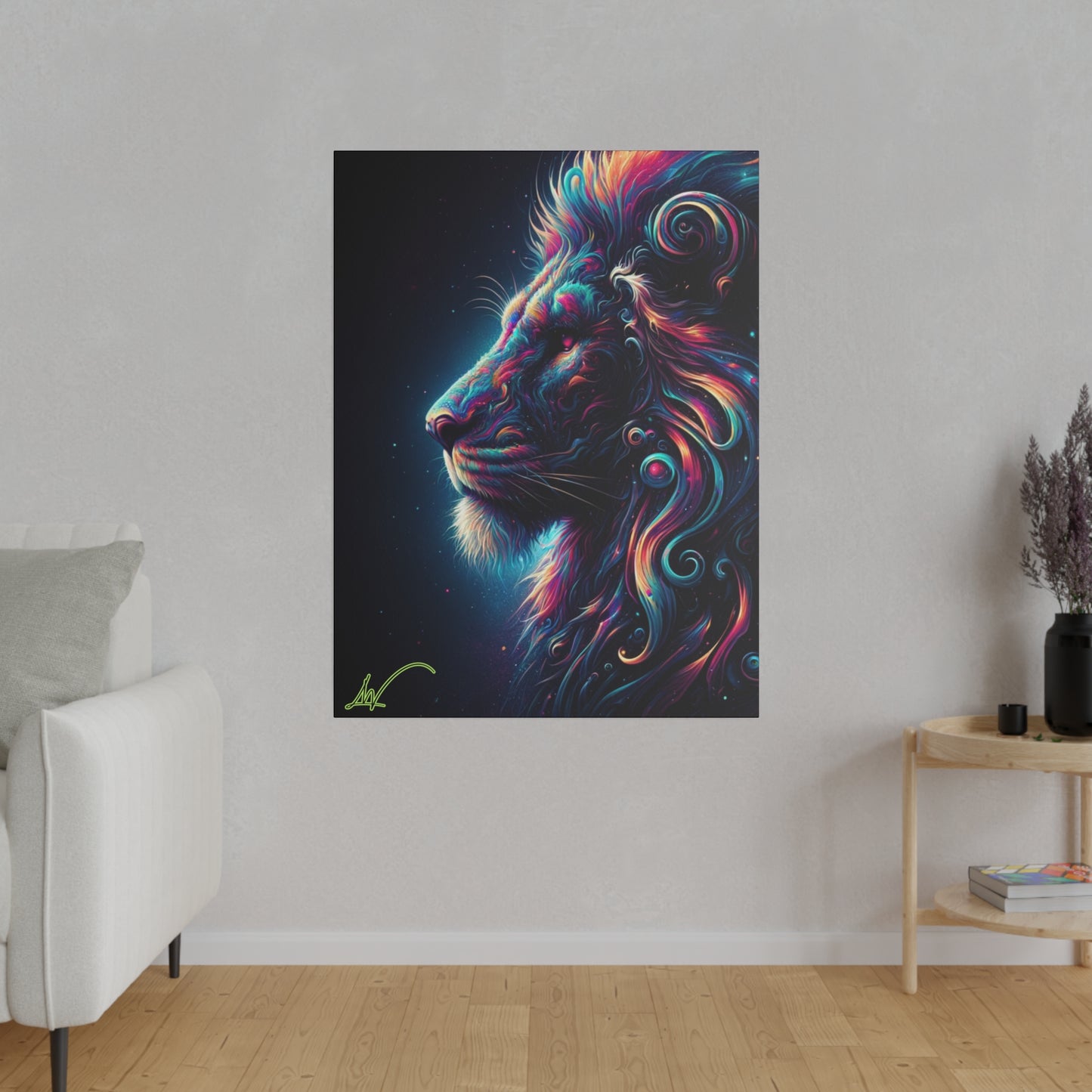 Mystic King Canvas (Vertical)