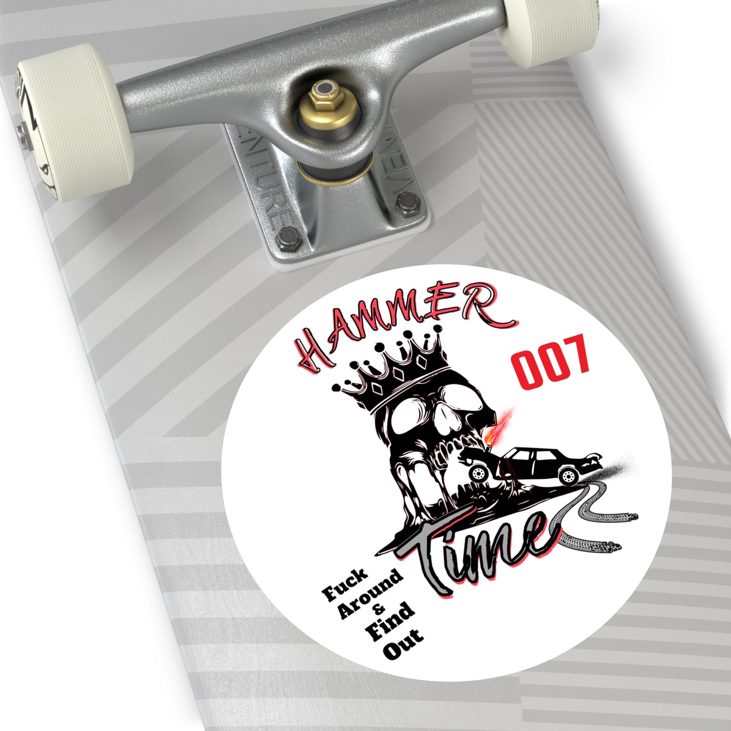 Hammer Time Sticker