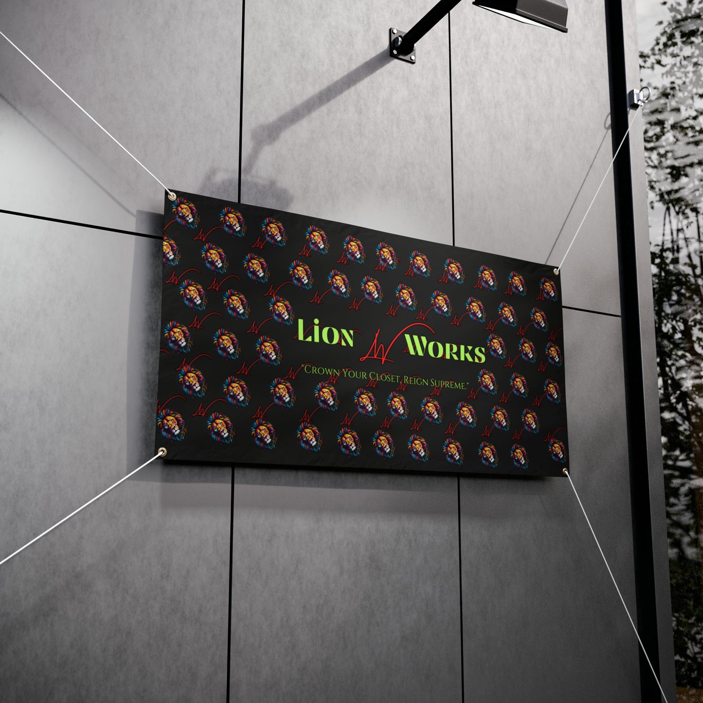 Lion Works Banner