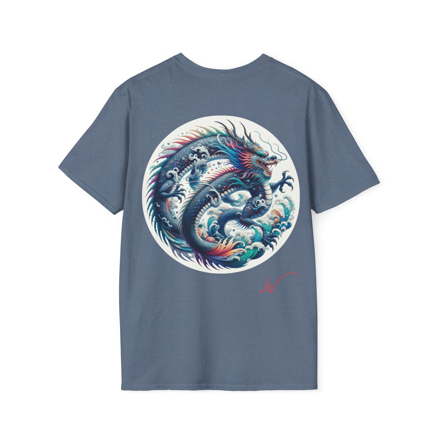 Aqua Serpent Majesty T-Shirt